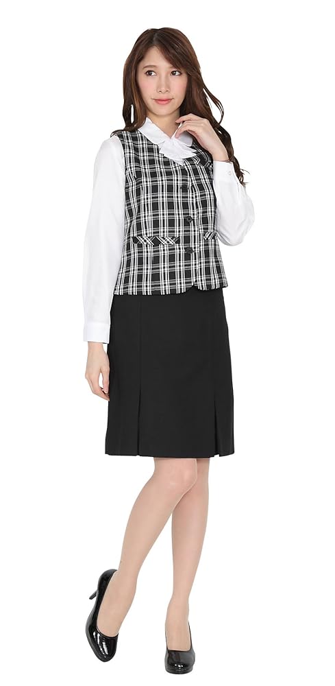 secretary スーツ 9号 新品未使用 上下セット ビジネス セットアップ スーツ[品番：YU000039685]｜夢展望