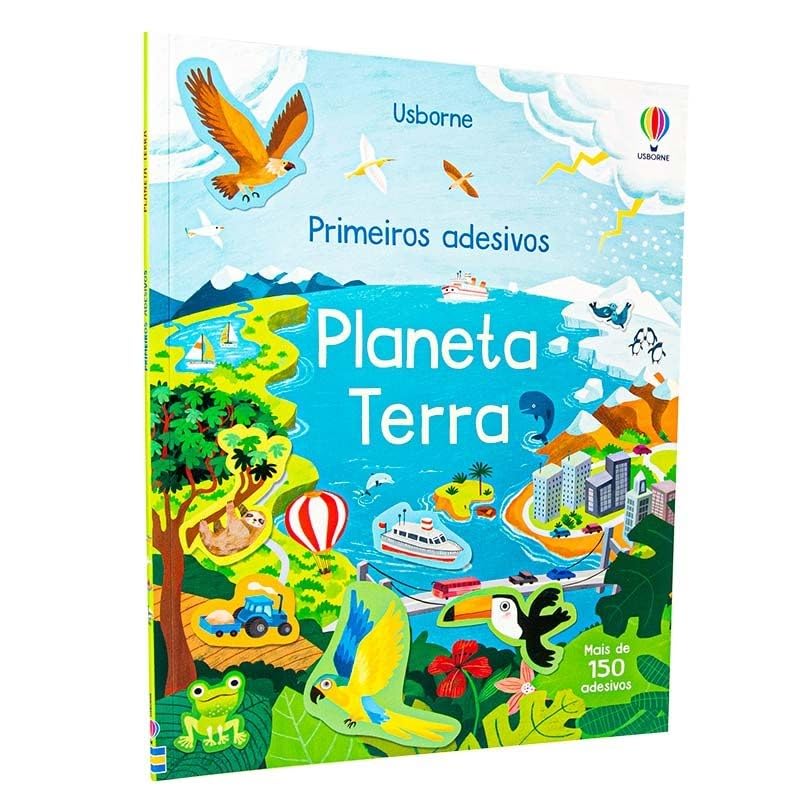 Primeiros adesivos: Planeta Terra