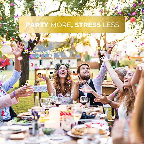 Gold Plastic Silverware Set (160 Bulk Pack) Disposable Cutlery Utensils, 80 Gold Forks, 40 Gold Knives, 40 Gold Spoons, Heavy Duty Flatware For Holidays, Parties, Dinners, Weddings, and Occasions - Image 7