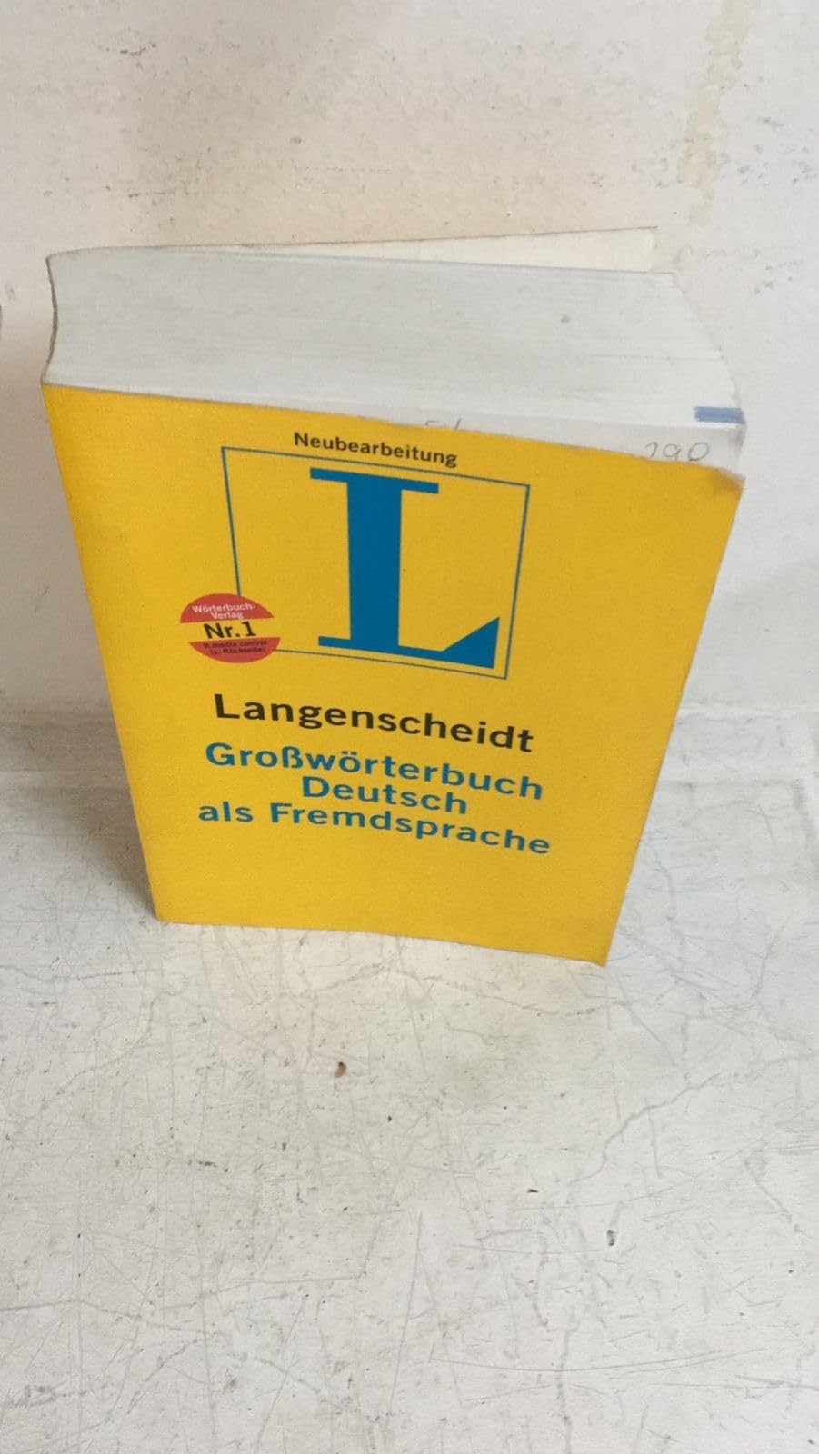 Langenscheidt Grossworterbuch Deutsch als Fremdsprache