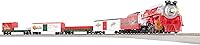 Vista 1 de Lionel The Comet Christmas Freight Bluetooth Electric HO Gauge Model Train Set with Remote
