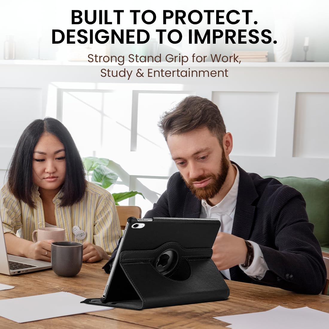 Custodia Per IPad 10a Generazione 10.9″ – Girevole 360° Con Magnete E Stand