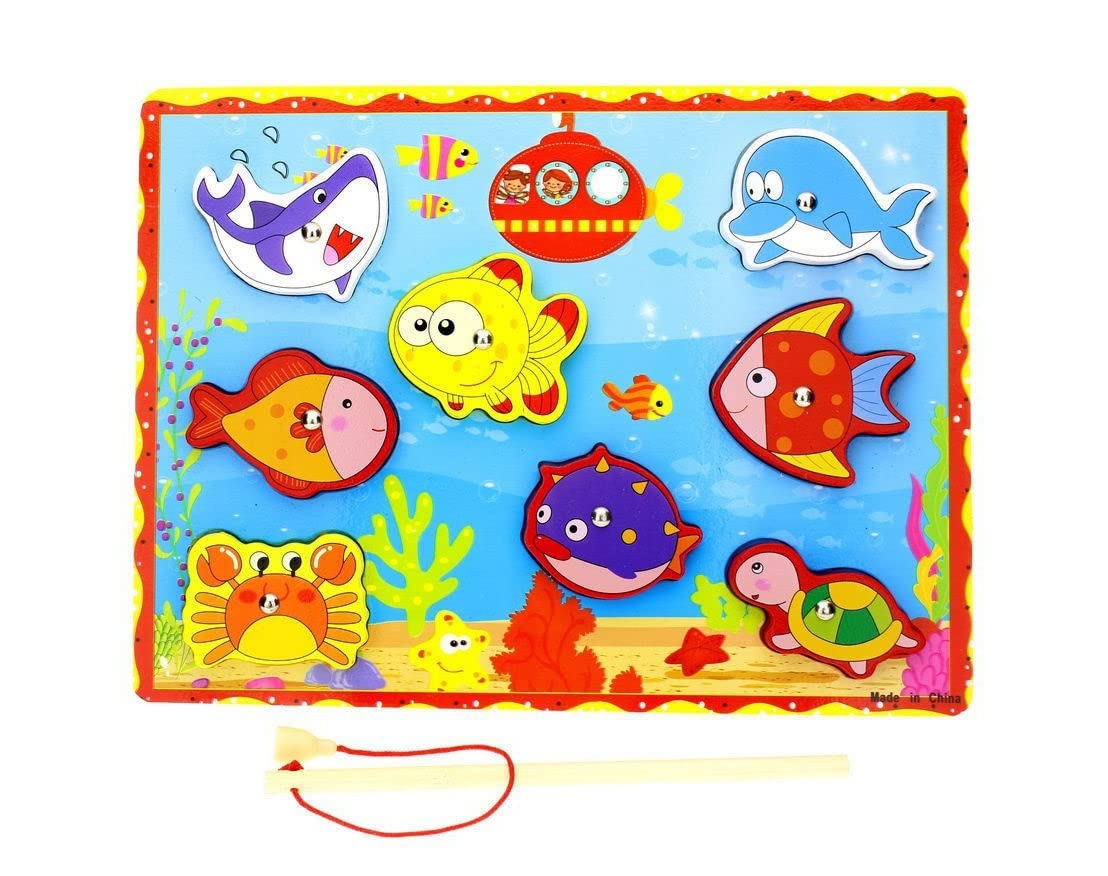 See full amazon price history chart for Quasar Wooden Magnetic Fishing Sea Animals Cartoon Shape Game Educational Non Toxic Eco-Friendly Function Fish catching Game for Kids Best for Gift - Multicolor (Magnetic Fish Game 2) Quasar Wooden Magnetic Fishing Sea Animals Cartoon Shape Game Educational Non Toxic Eco-Friendly Function Fish catching Game for Kids Best for Gift - Multicolor (Magnetic Fish Game 2) (B09PDH36J6) Amazon Price History, Amazon Price Tracker