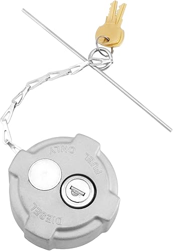 Tapa de combustible diésel con bloqueo de 2 38 pulgadas compatible con camiones pequeños Freightliner M2 de 2002 en adelante, repuesto # FTA-C-13,