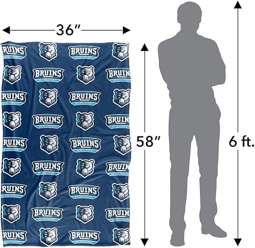 Miniatura 5 de LOGOVISION Colección Oficial de Mantas con Patrón de Logotipo Universitario, Supersuave de Toque Sedoso