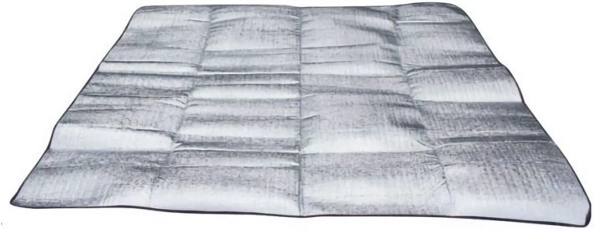 Sanniya Picnic Blanket Mat(300x300 cm),Portable Waterproof Foldable Aluminum Eva Foil Sleeping Pad for Camping Yoga Lawn Mat Cushion Moistureproof