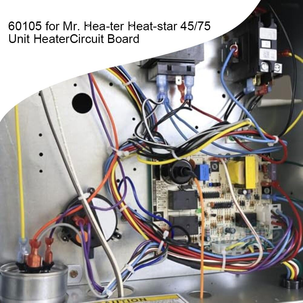 60105 Scheda di controllo accensione per riscaldatori Mr Heater, HeatStar e per riscaldatori a gas enerco fino a 125000 BTU, pezzo di ricambio OEM per impianti di riscaldamento per garage e