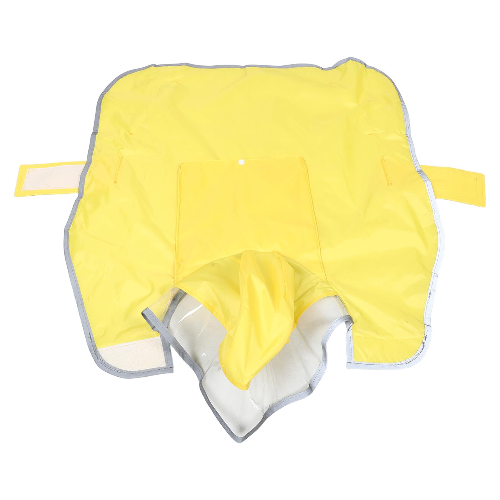 Veste pluie pour chien avec capuche transparente et bande réfléchissante