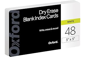 Oxford Dry Erase Note Cards