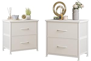 LUMTOK Night Stand Set 2 Beige