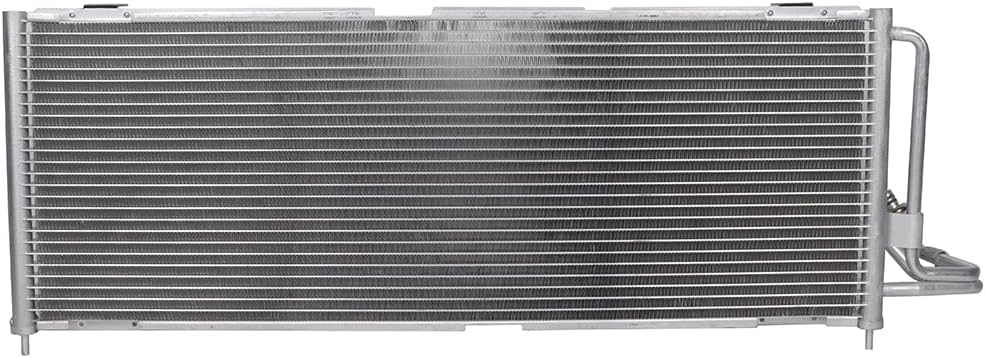 A/C AC Condenser Compatible with 1998-2001 for Jeep for Cherokee Limited 4.0L 1997-2001 for Jeep for Cherokee SE 4.0L 1997-2001 for Jeep for Cherokee Sport 4.0L, Replaces 4895