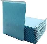 Vista 9 de KAIXILU - Sobres acolchados de burbujas rosas de 13 x 10 pulgadas de ancho x 10 pulgadas de largo, 25 unidades, bolsas de envío, bolsa de envío