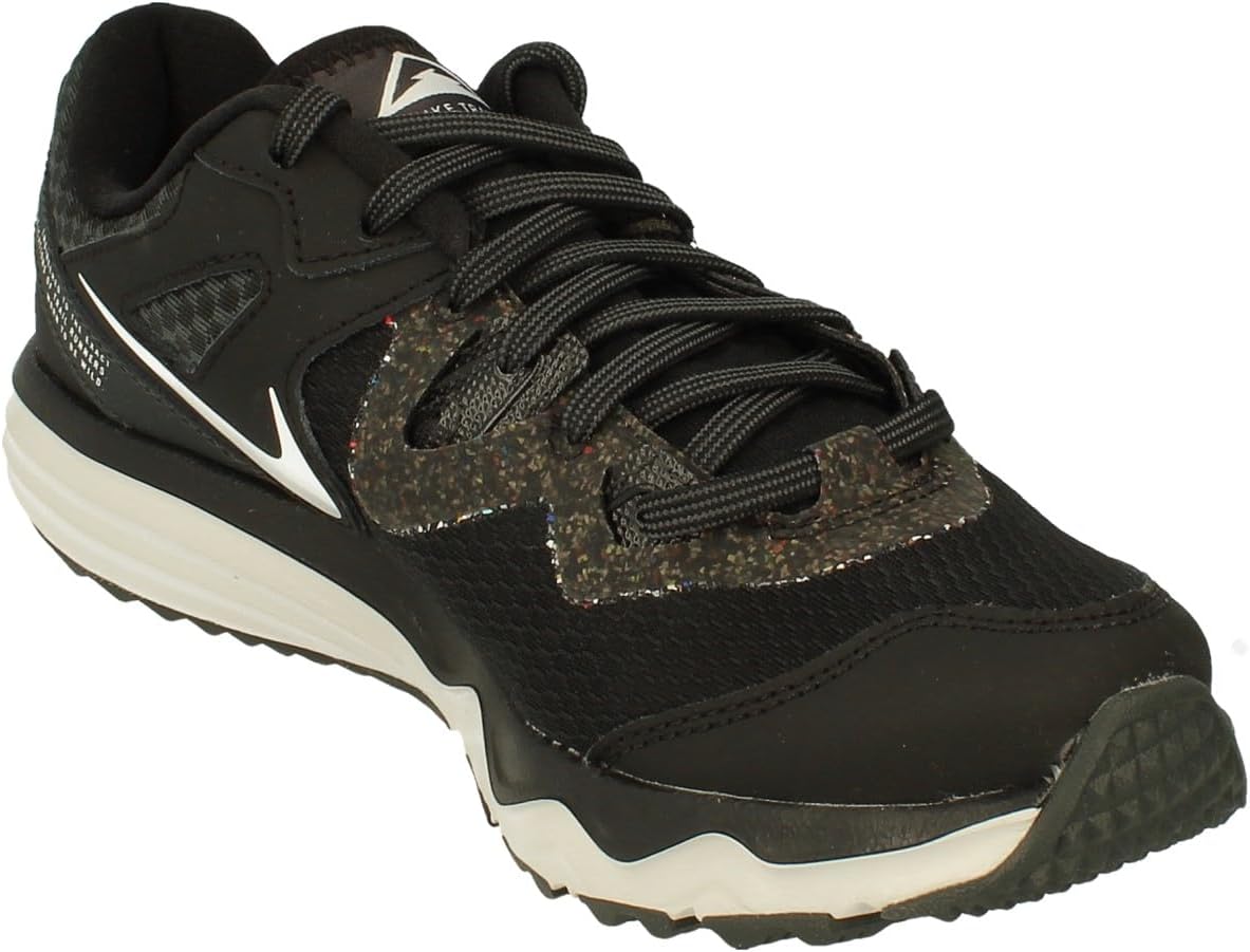 Nike Juniper Trail Womens Running Trainers CW3809 Sneakers Shoes (UK 4.5 US 7 EU 38, Black White Dark Smoke Grey 001)