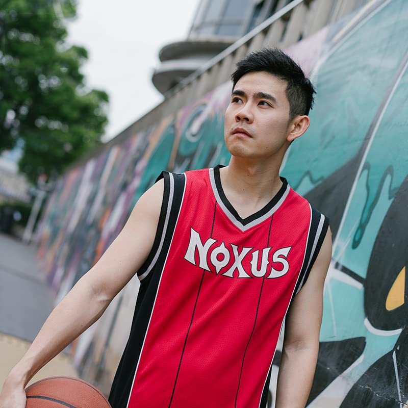 Slam Master Shohoku Sakuragi Scuola Basket Squadra Top Camicia LOL League of Legends Noxus Gilet Sport Allentato Uniforme Maglie