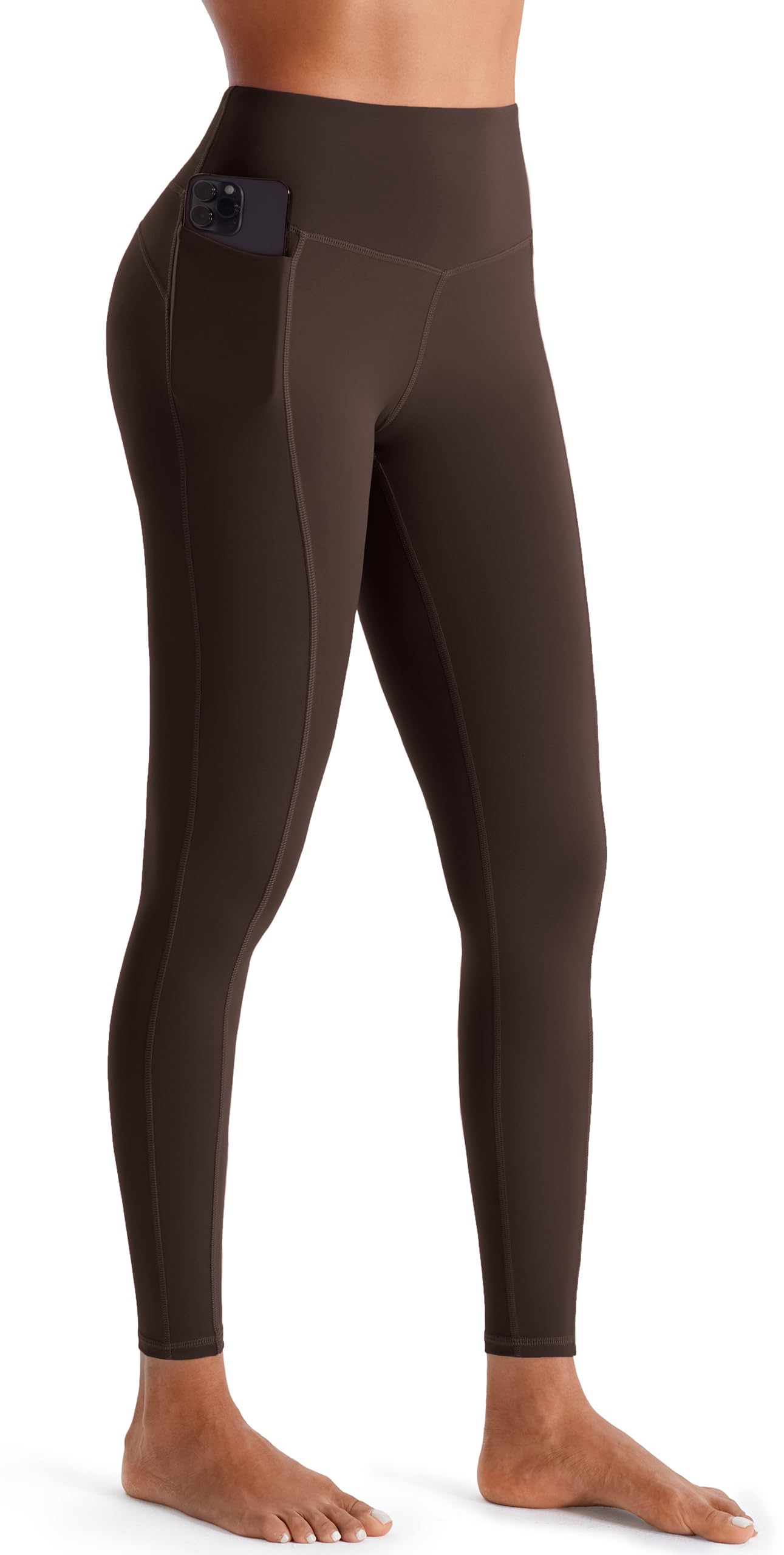 JOYSPELS Women's Gym Leggings with Pockets - High Waisted Tummy Control Full Length Yoga Pants & Capri Leggings for Workout, Running, Daily Leisure — view 22