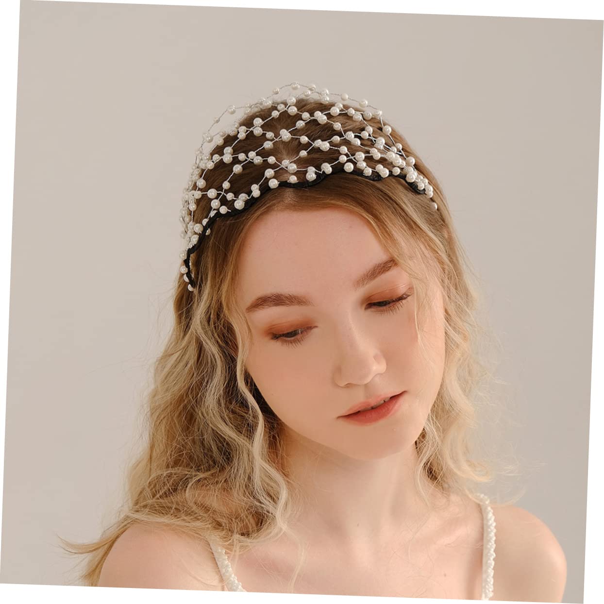 FRCOLOR 5stücke Brautperlen-stirnband Für Hochzeiten Romantisches Haarschmuck-accessoire Für Damen Für Hochzeitskleid Und Fotografie Eleganz Für Besondere Anlässe