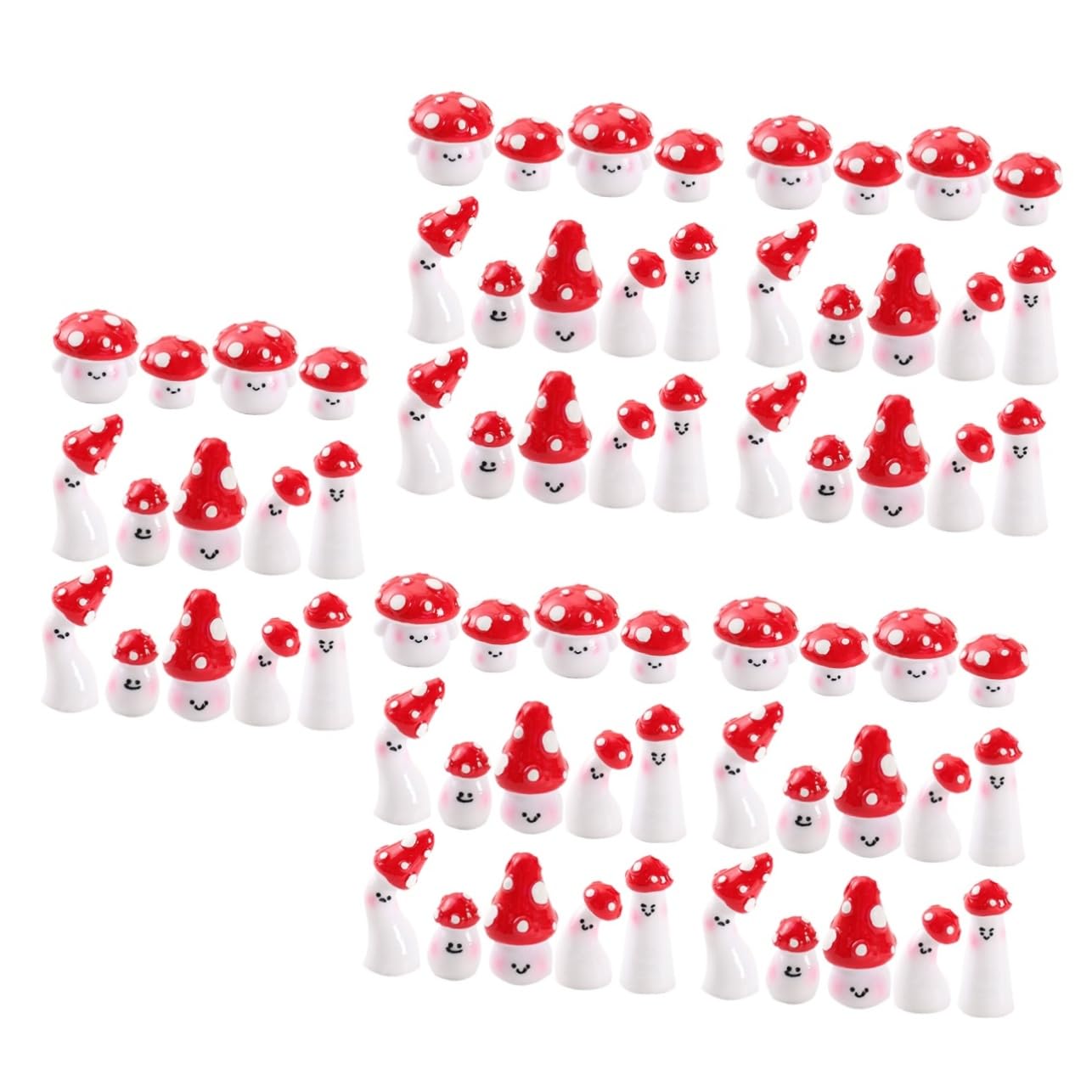 Ornements bonsai BESPORTBLE : 70 miniatures résine pour embellir vos plantes ternes