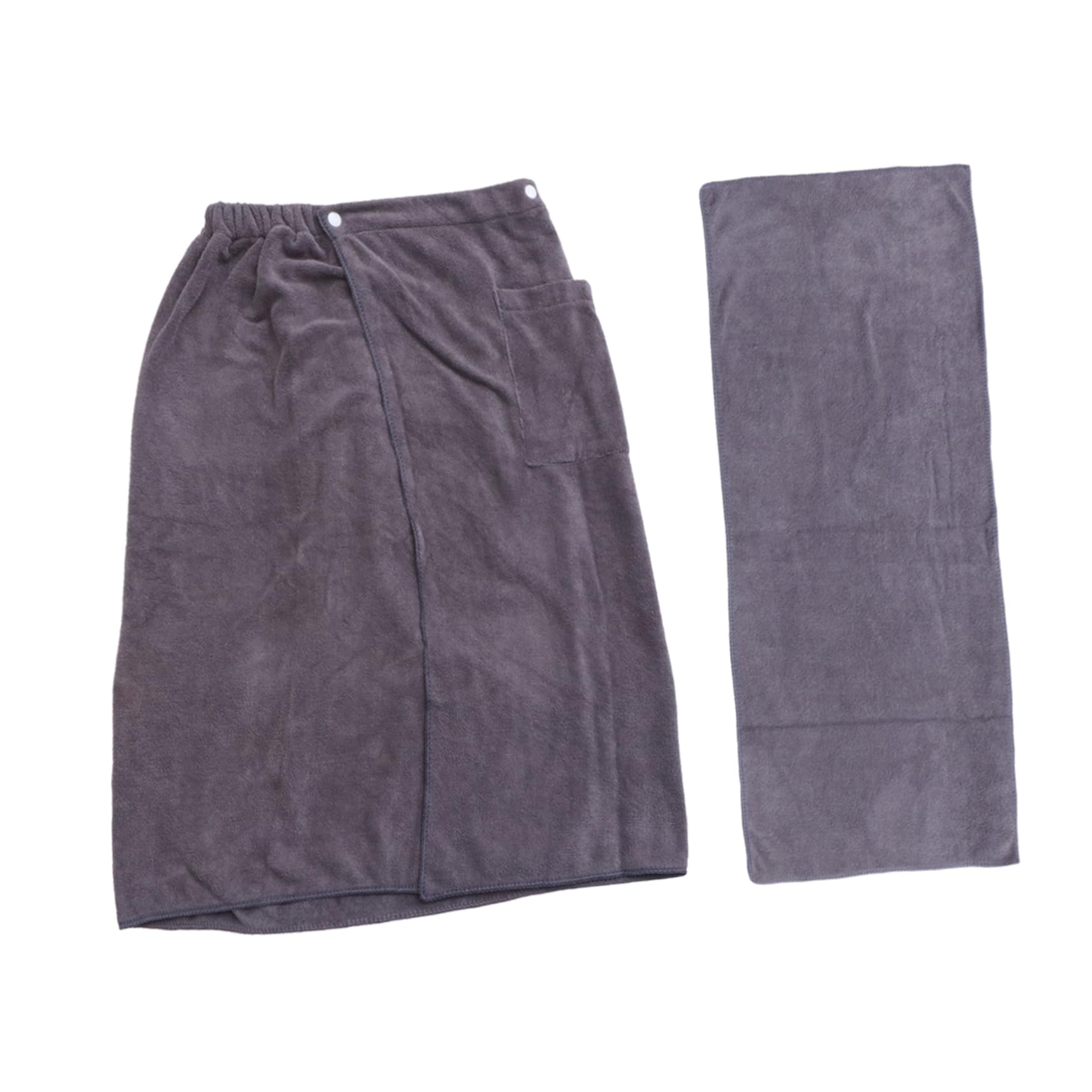 Serviette de bain homme et jupe de bain absorbante unisexe