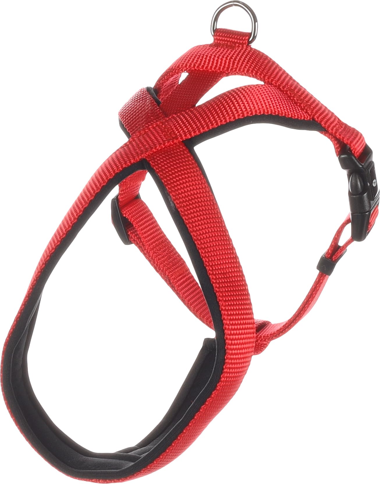 Flamingo Dog Harness Cross Abbi Red XXS 28cm 42-50cm 15mm