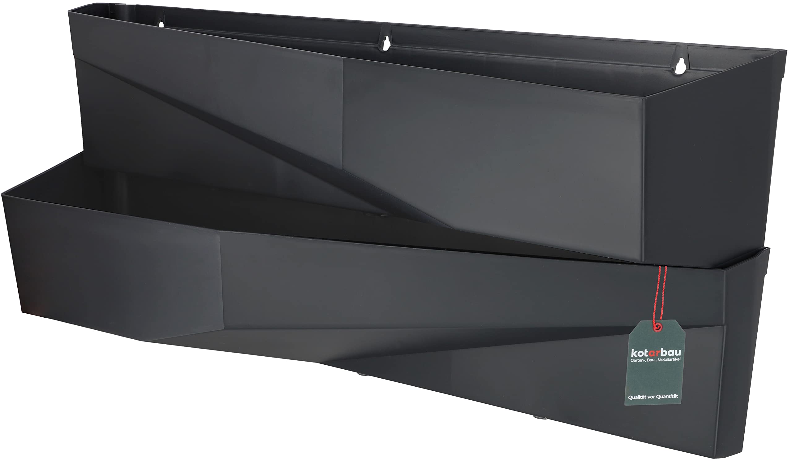 KOTARBAU® Vertikaler Wandgarten Pflanzenwand Anthrazit 78 x 19 x 33 cm