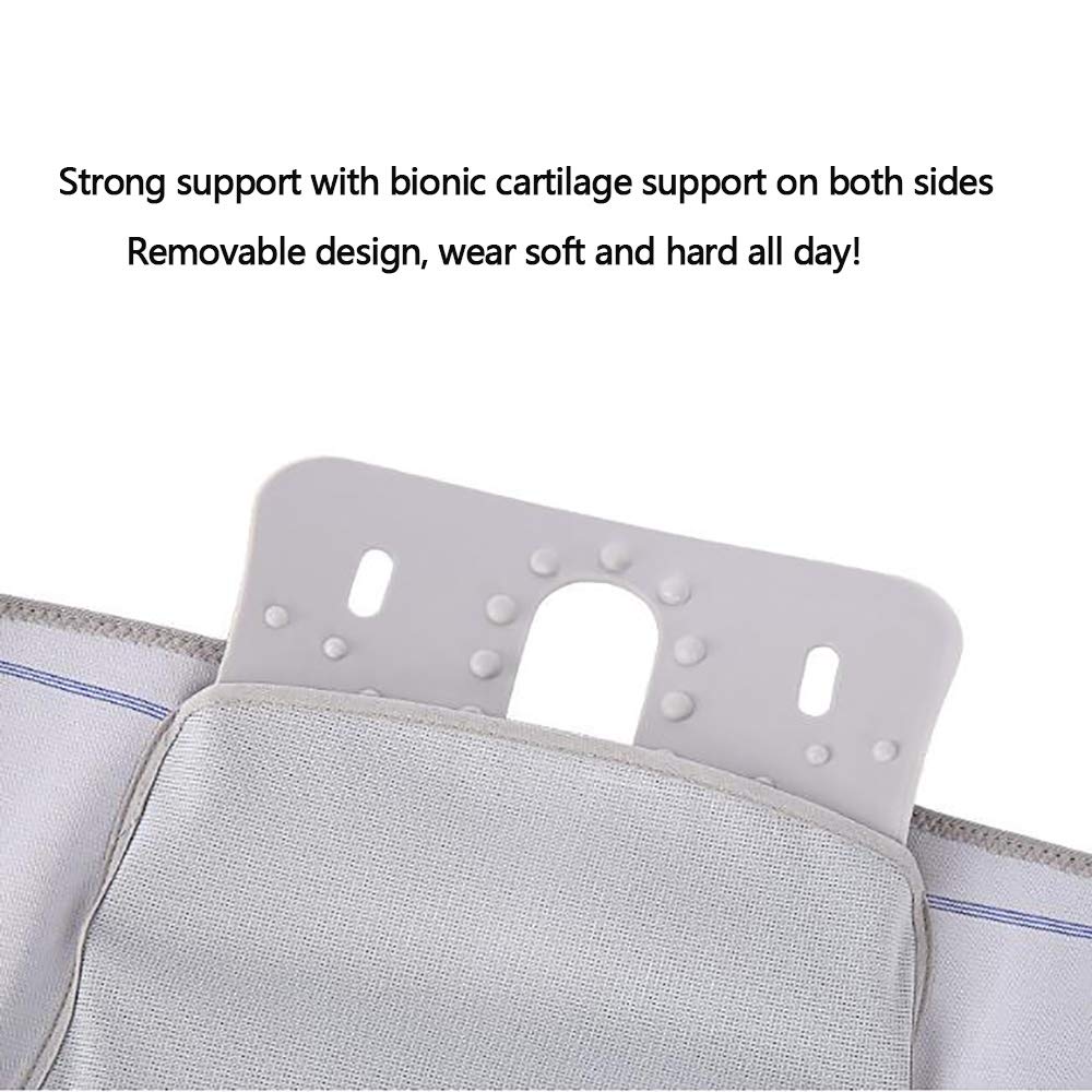 Faja Lumbar Fitness - Cintura Transpirable/Abrazadera Lumbar - Tractor de Hernia de Disco Lumbar Lumbar - para el Alivio del Dolor Lumbar,L