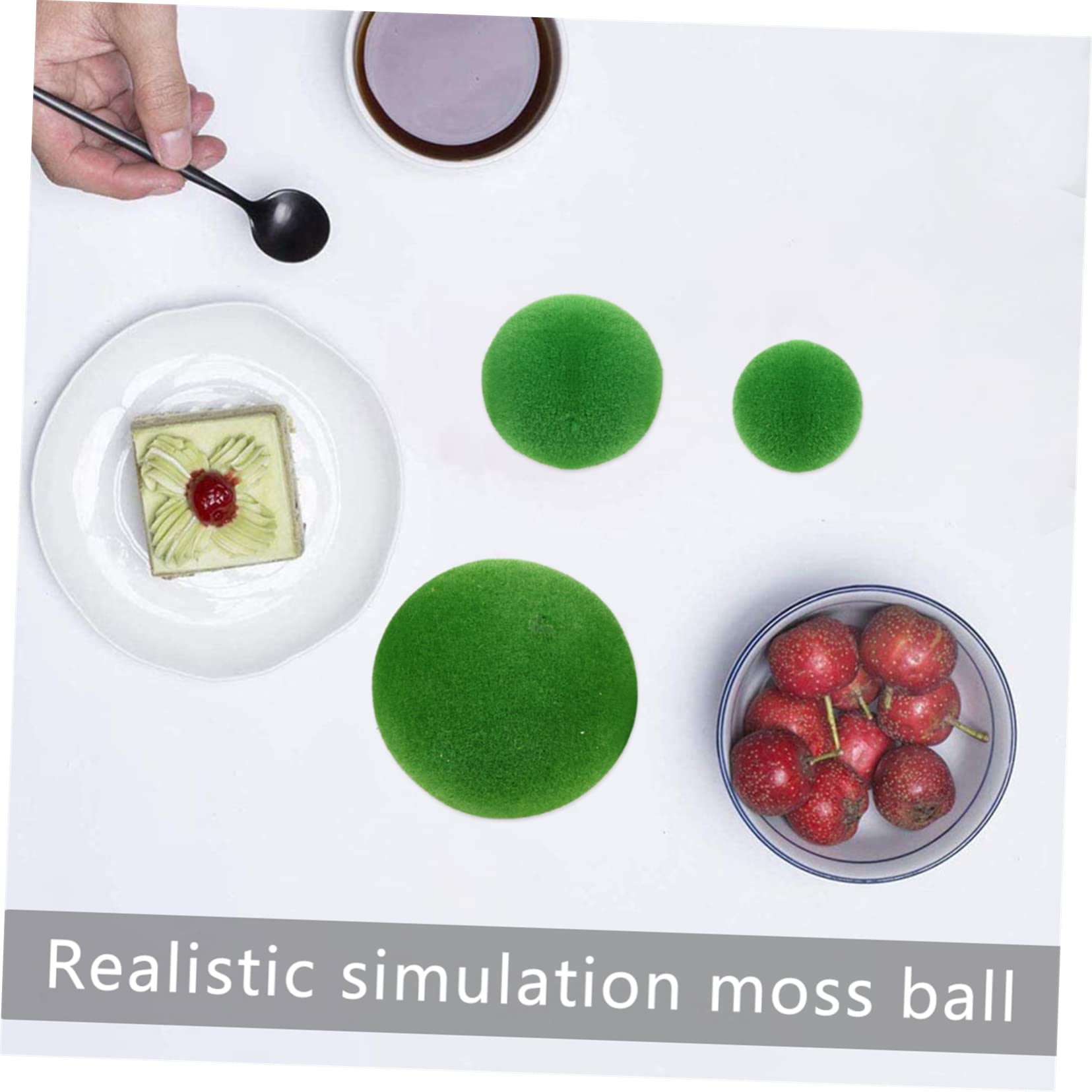 Zerodeko 2sets Realistische Faux Box Künstliche Moos Für Hochzeit Decor 8 Stücke * 2
