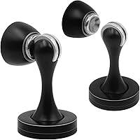 Vista 18 de Tope de puerta magnético mental sólido, montado en la pared, bronce aceitado