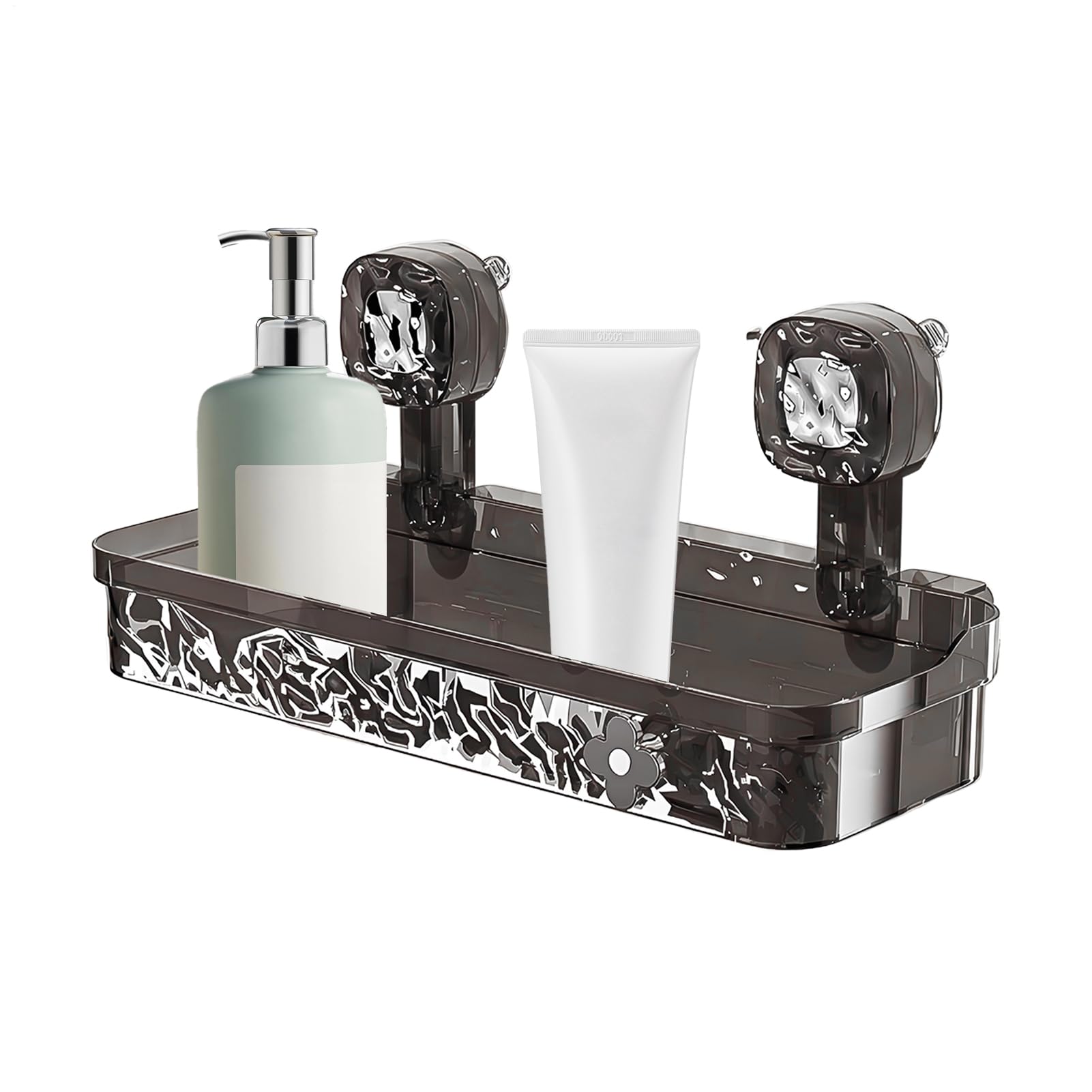Étagère de douche d'angle pour ranger sans percer le carrelage mural