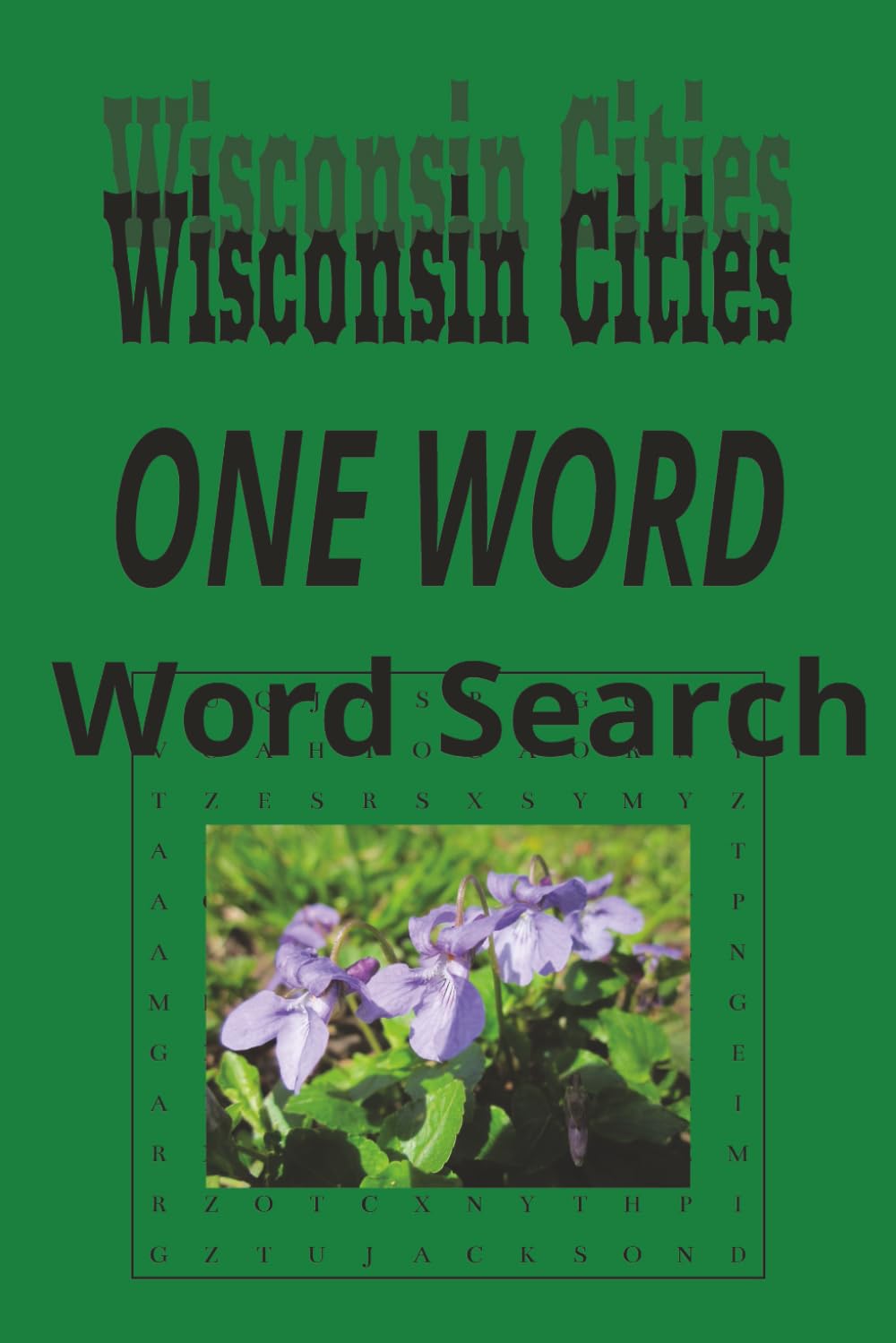 Wisconsin Cities “One Word” Word Search Puzzle Book: One Word, Word Searches with Easy-to-Read Print about cities in the state of Wisconsin| 6x9 ... for Holidays, Road trips and Get Well Wishes