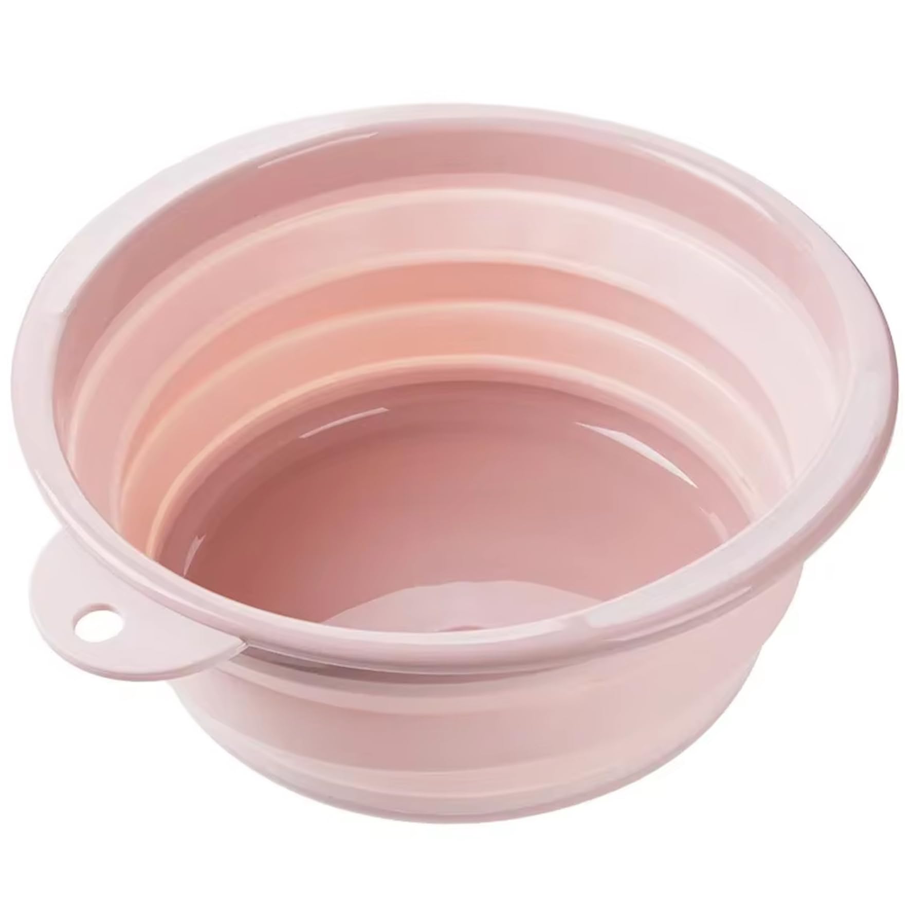 Tsawntd Collapsible Wash Basin 16" Round Safe Baby Wash Tub Portable Basin Foldable Bottle Washing Multifunction for Home, Laundry, Travel and School Plastic Dishpan