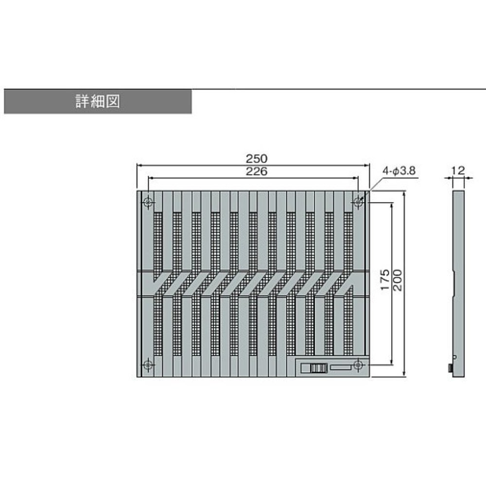 Amazon | ナスタ(NASTA) 角型スライドレジスター KS-44P-SG | 換気口