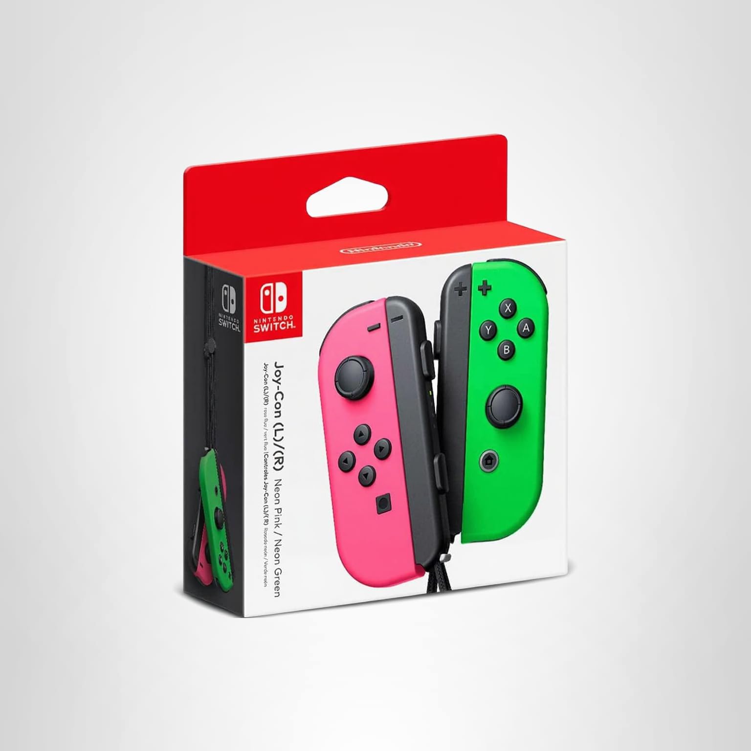 Amazon.com: Joy-Con Pair - Neon Green/Neon Pink (Nintendo Switch