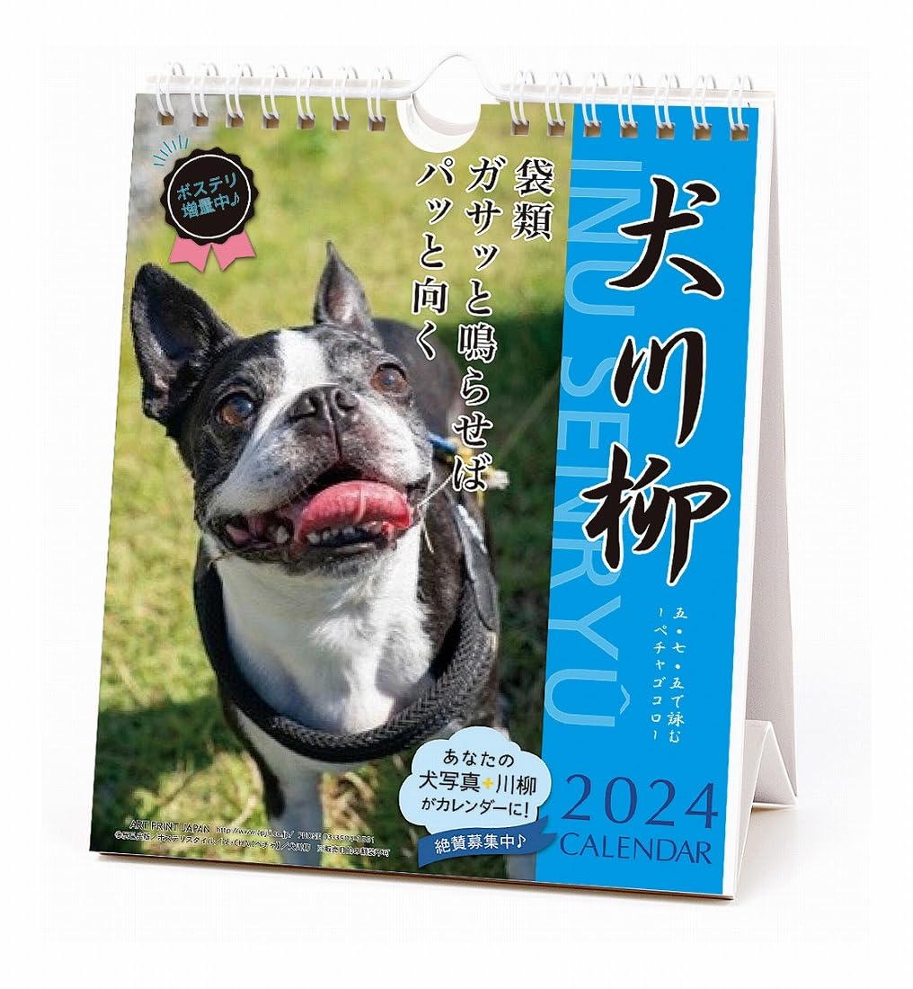 Amazon | アートプリントジャパン 2024年 ペチャ川柳(週めくり  