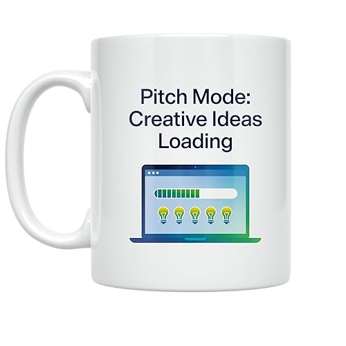 Startup Enthusiast Coffee Mug - Pitch Mode: Creative Ideas Loading