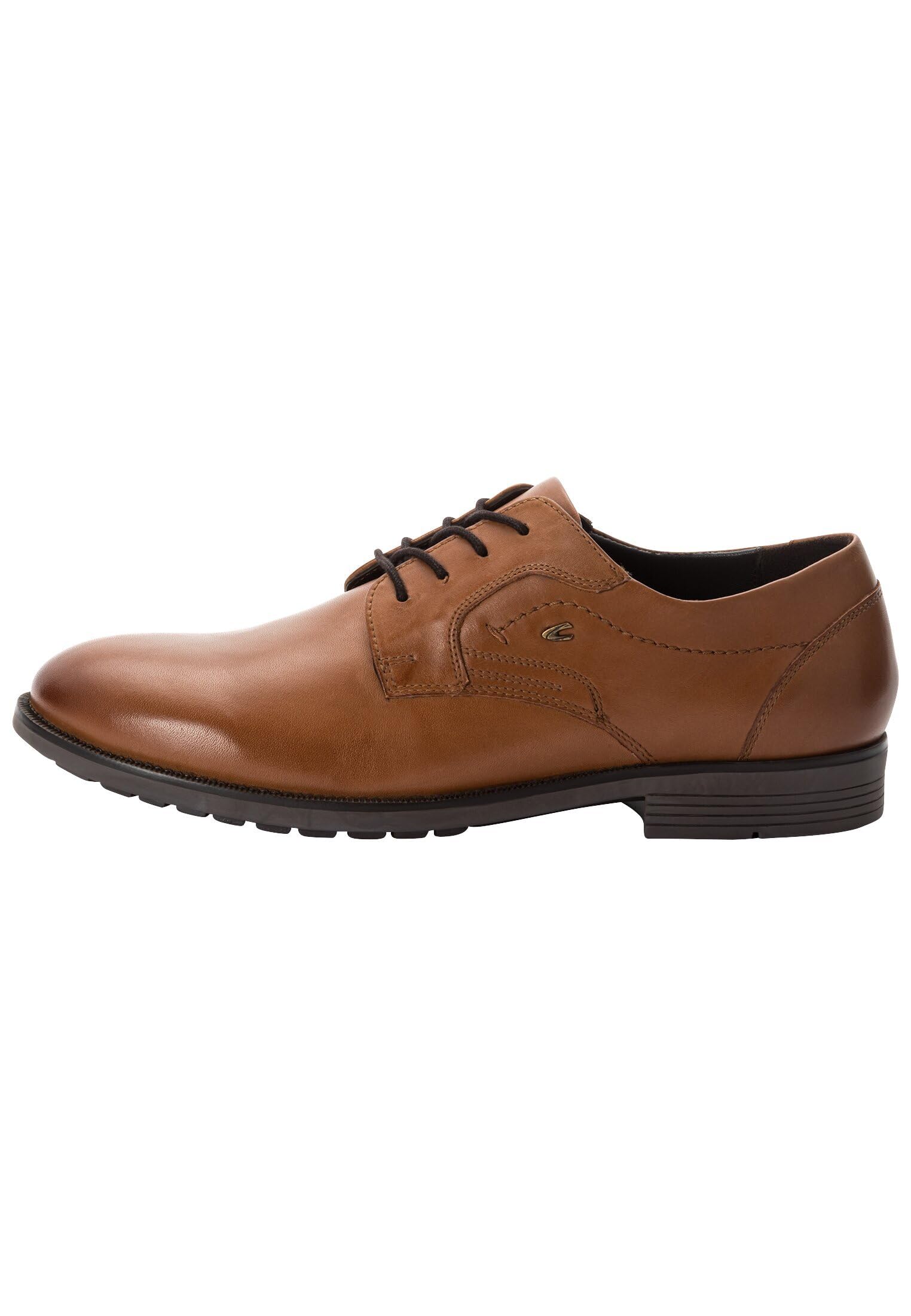 camel active Herren Oxford Schnürschuhe aus Rindsleder