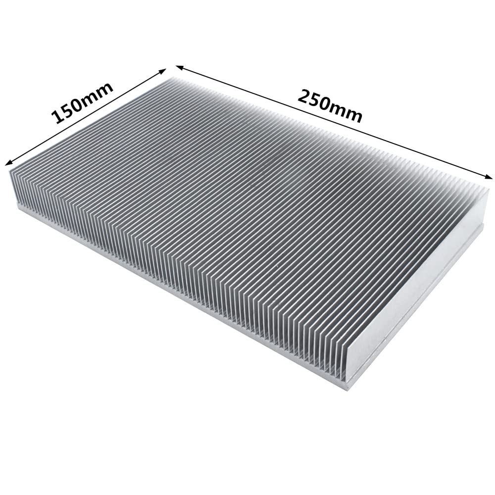 BNTECHGO 4x Kühlkörper 40x40x11 Mm Gold + 4x Thermopads – Für PC, Raspberry Pi & Elektronik