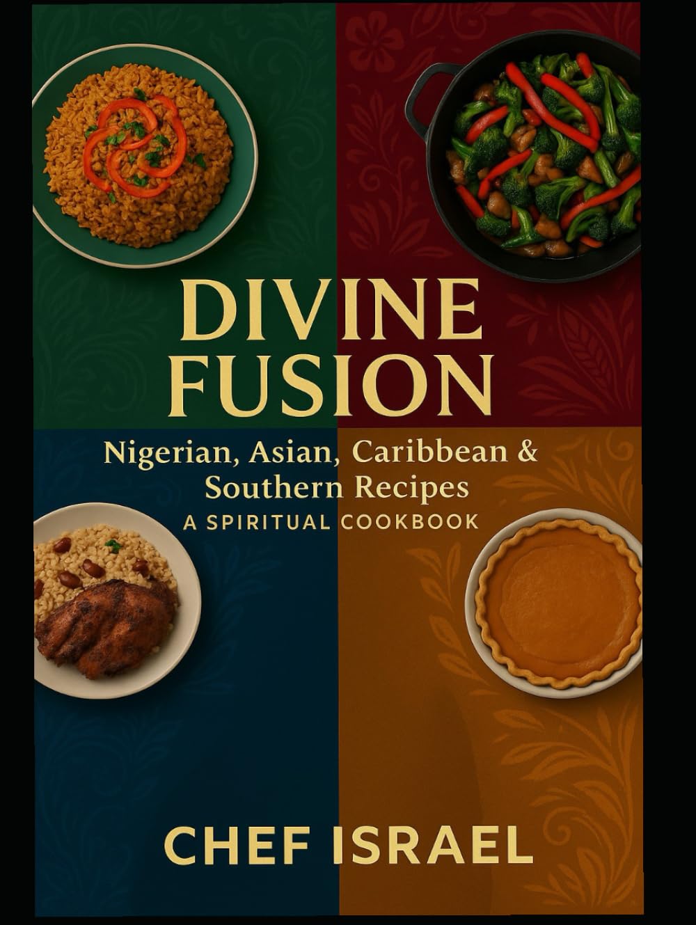 DIVINE FUSION -Nigerian, Asian, Caribbean and Southern Recipes: A Spiritual Cookbook