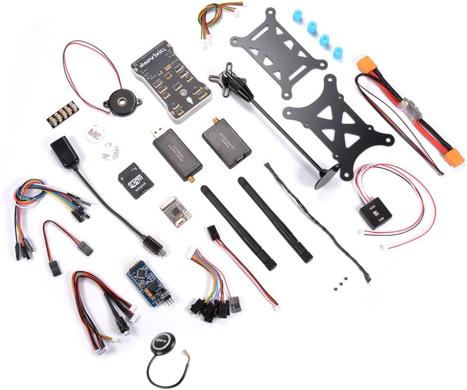 XCSOURCE Pixhawk PX4 2.4.6 Flight Controller LED MinimOSD Buzzer NEO-M8N GPS 3DR 915Mhz FPV Radio Module I2C Splitter RC526