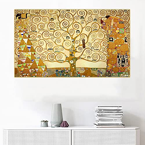 Kit peinture 5D Gustav Klimt arbre de vie activité broderie diamant