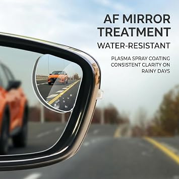 2 Pcs Car Blind Spot Mirrors for Hyundai i20 5-door/i20 Active/i20 Coupe/i20 N/3-door BC3 GB PB 2009-2026, Frameless Wide Angle Side Rearview Mirror, Adjustable Blindspot Mirror for Car SUV Truck