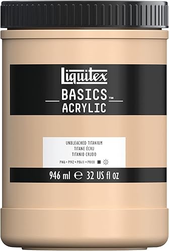 Vista 84 de Liquitex BASICS Pintura Acrílica, Tubo de 118ml (4 oz), Tono Carmesí de Alizarina