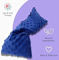 Vista 7 de Microwave Heating Pad for Neck and Shoulders- Lavender Microwavable Heating Pad- Cool & Hot Moist Heat Pack- Weighted Bean Bag Therapy Wrap for Pain
