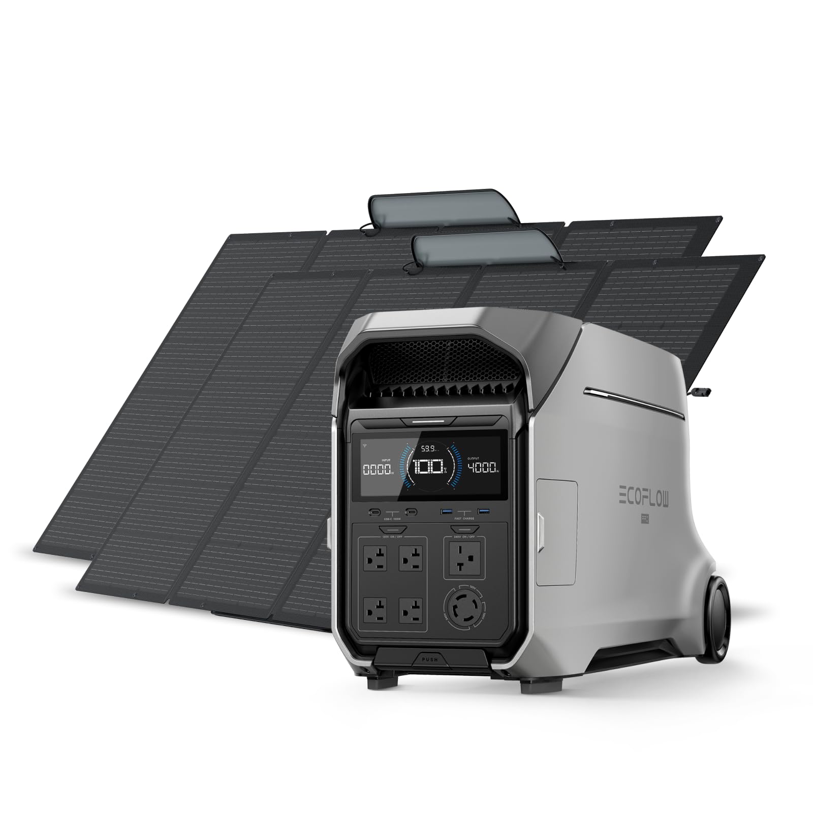 Amazon.com : EF ECOFLOW Solar Generator 4096Wh DELTA Pro 3 with