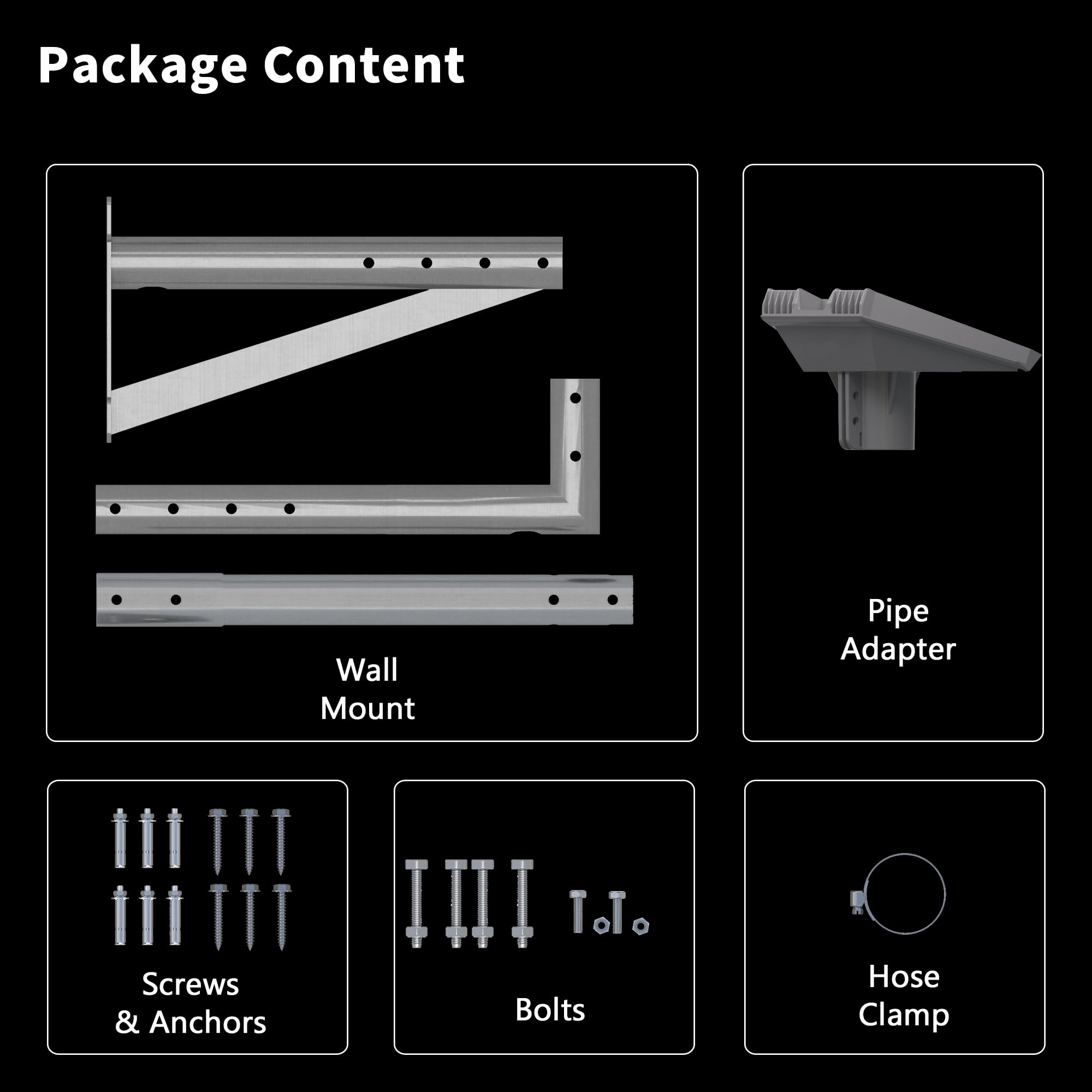 Supporto da parete estensibile per antenna Starlink standard 4/4X