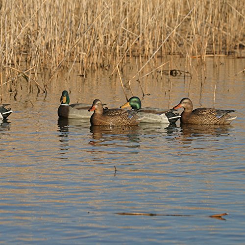 GreenHead Gear Pro-Grade Duck Decoy,Mallards/Sleeper-Rester Pack,1/2 Dozen 75108