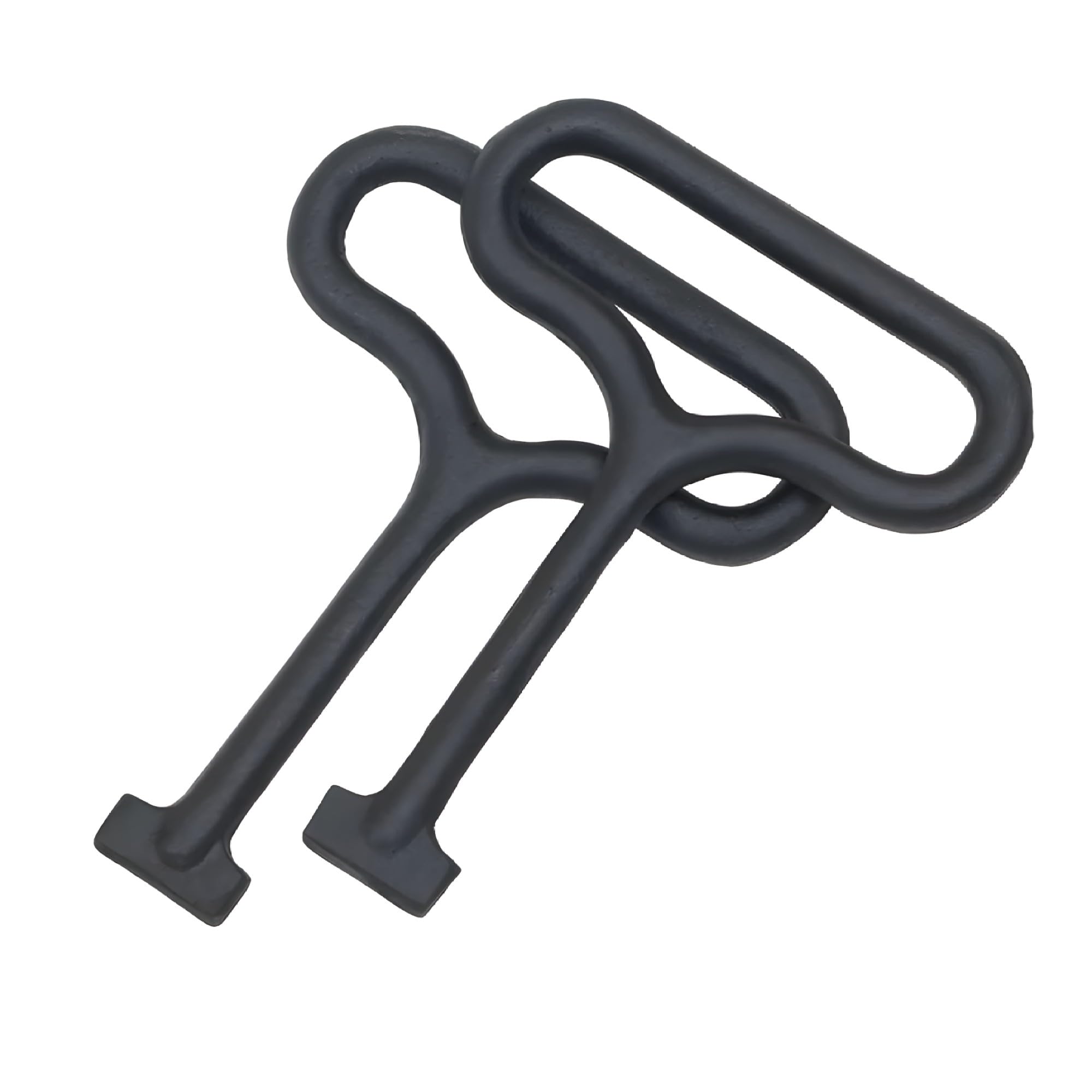 ReTaaj 2 Pack of 5 Inch Medium Duty Ductile Iron Loop Handle Manhole Lifting Keys