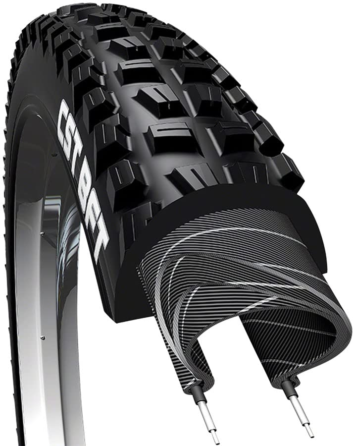 Amazon.com: Tires CSTP BFT+ 27.5x3.0 BK/BK Wire SC | CST BFT+ 27.5