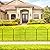 Decorative Garden Fence 5 Panels + 1 Gate, 30in (H) x 11.8ft (L), Rustproof Metal No Dig Fence Animal Barrier for Dog, Flower Edging for Yard & Patio Outdoor Landscape, Arched (6 Packs)