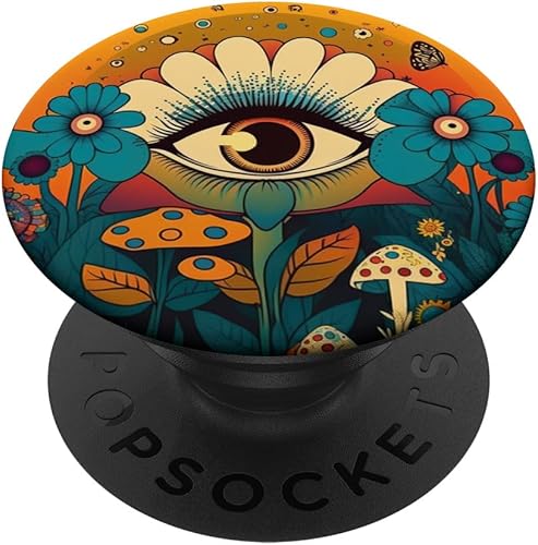Cottagecore - PopSockets de estilo estético hippie de los años 60 y 70