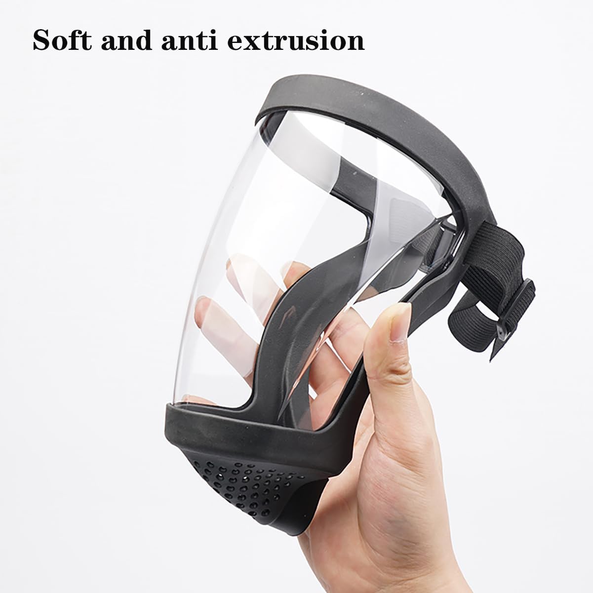 Welding Protective mask, Polished and dust-Proof, Head Wearing Style, Full face Lightweight Argon arc Welding Goggles, hat,F
